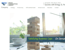 Tablet Screenshot of jouleconsulting.com